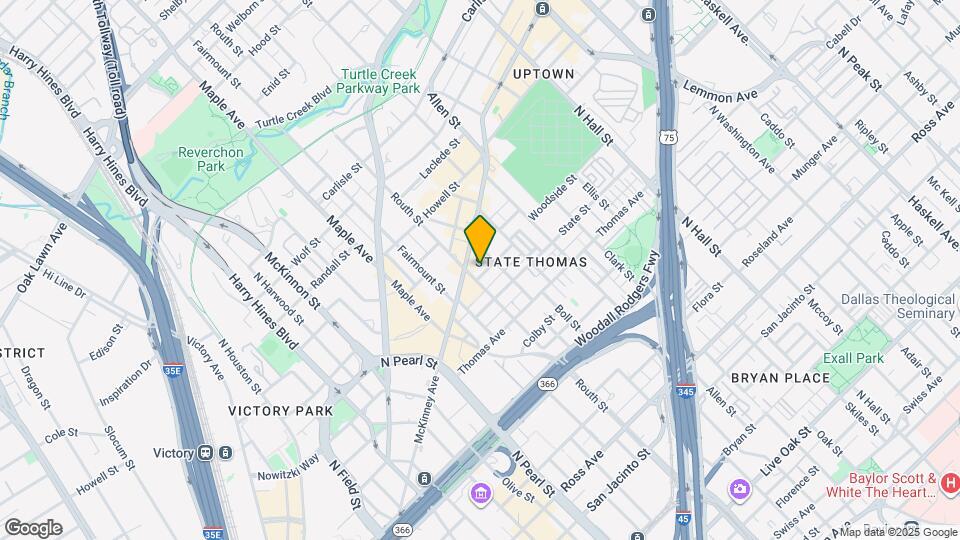 2605 Hibernia St Map and Location Details