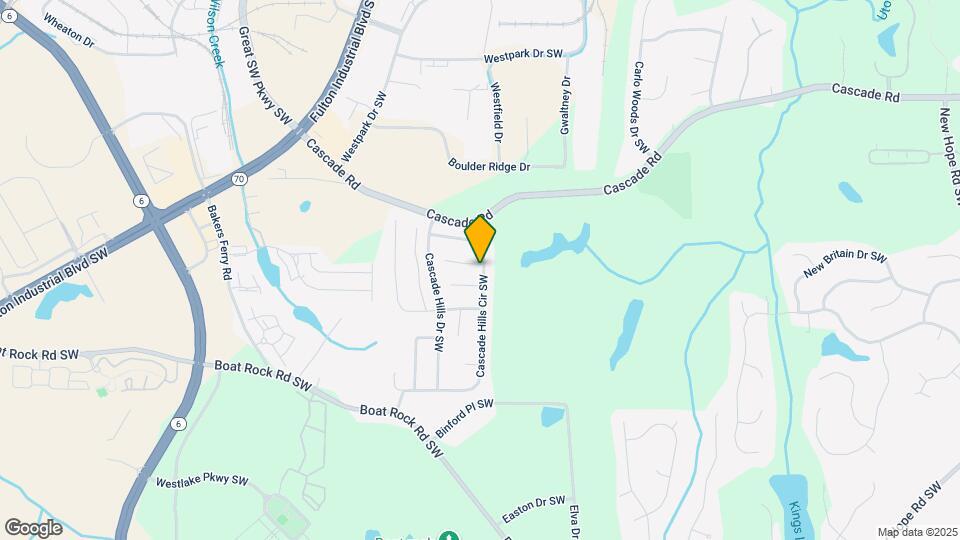 100 Lost Springs Ln SW Map and Location Details