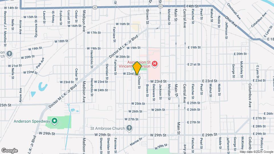 2223 Chase St Map and Location Details