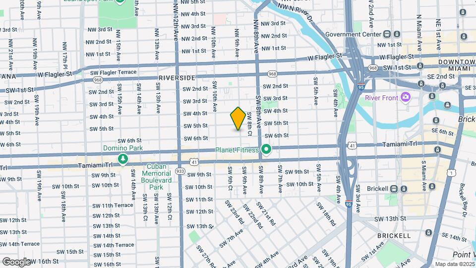 901 SW 6th St Map and Location Details