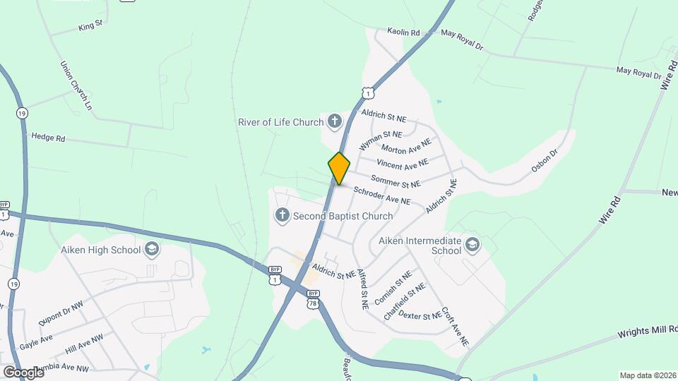 1282 Crosland Dr NE Map and Location Details