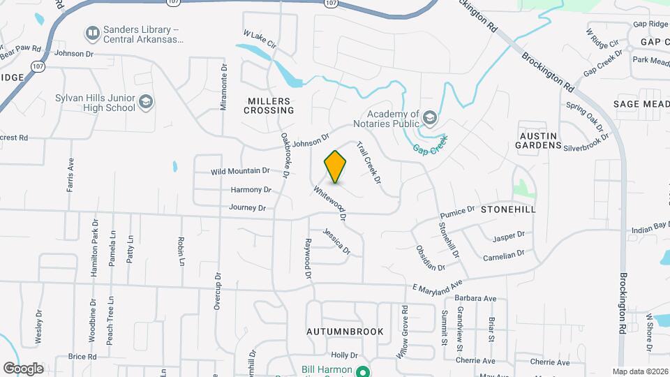 2717 Highline Dr Map and Location Details