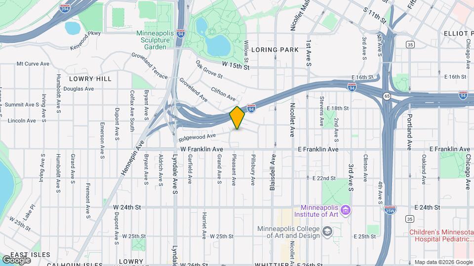 303 Ridgewood Ave Map and Location Details