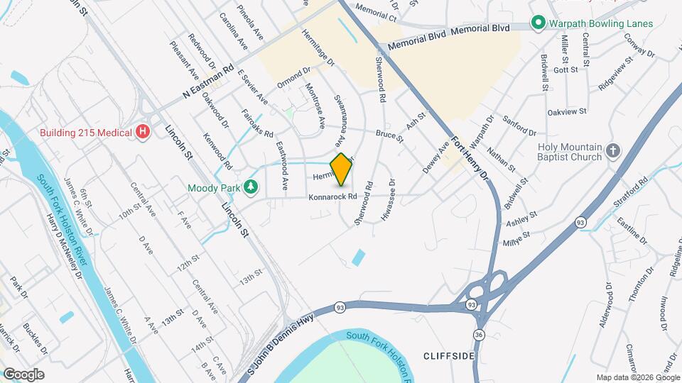 1276 Konnarock Rd Map and Location Details