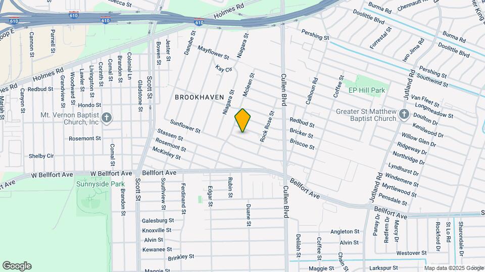 4515 White Rock St Map and Location Details