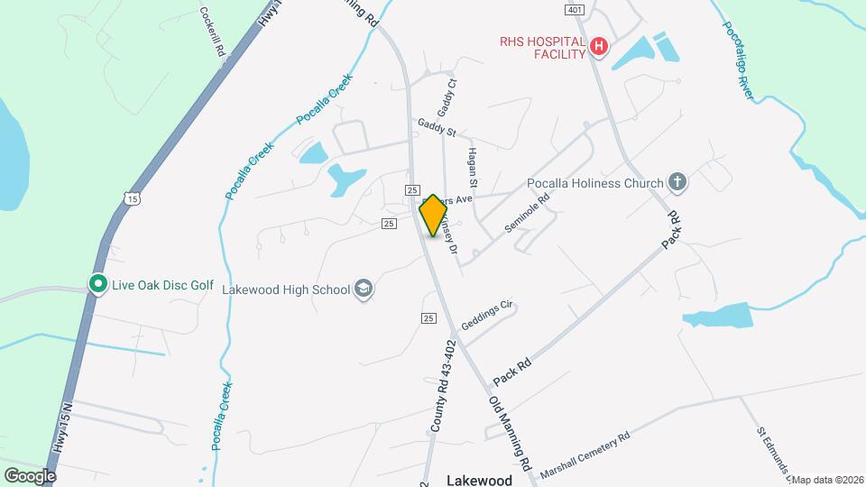 327 Old Manning Rd Map and Location Details