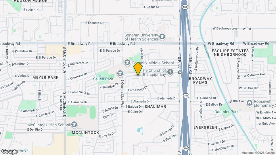 2063 E Aspen Dr Map and Location Details