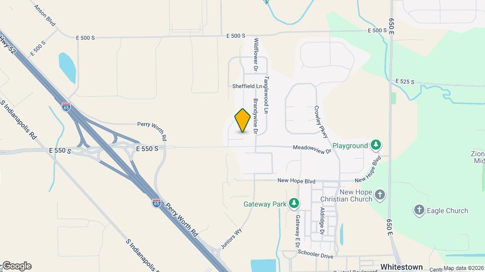 5826 Cresswell Ln Map and Location Details