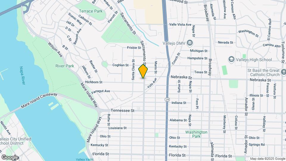 1715 Sacramento St Mapa y Detalles de la Ubicación