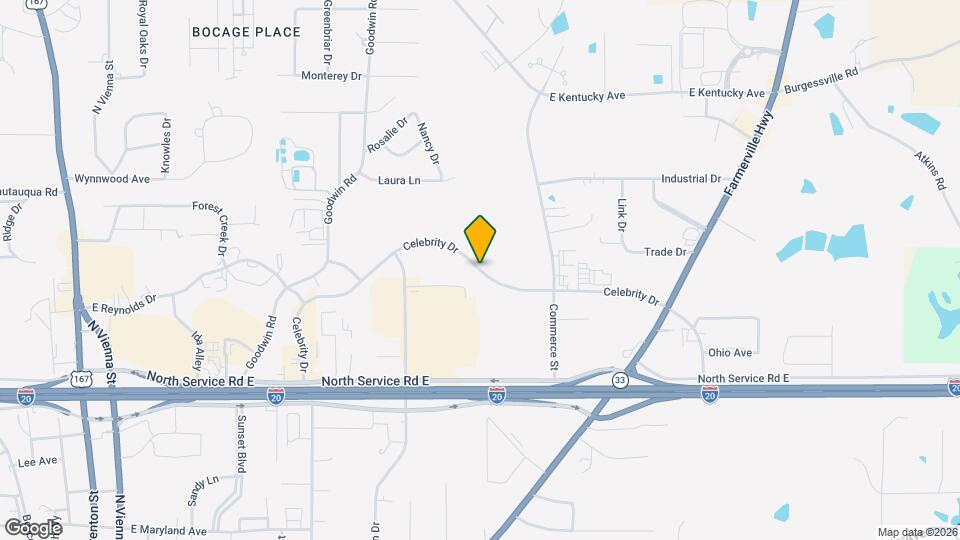 2012 Celebrity Dr Map and Location Details