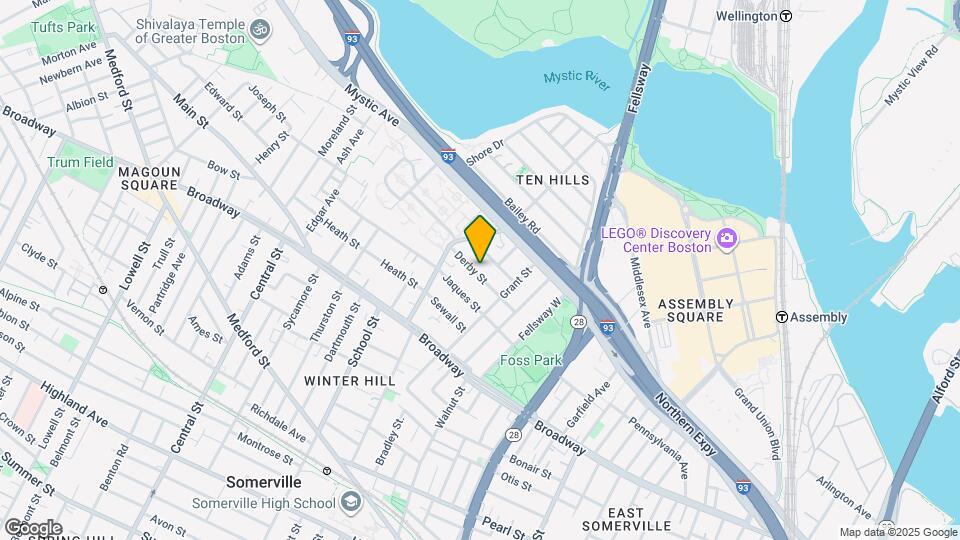 49 Derby St, Unit 3 Map and Location Details