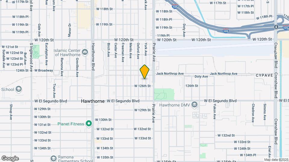 12521 York Ave Mapa y Detalles de la Ubicación