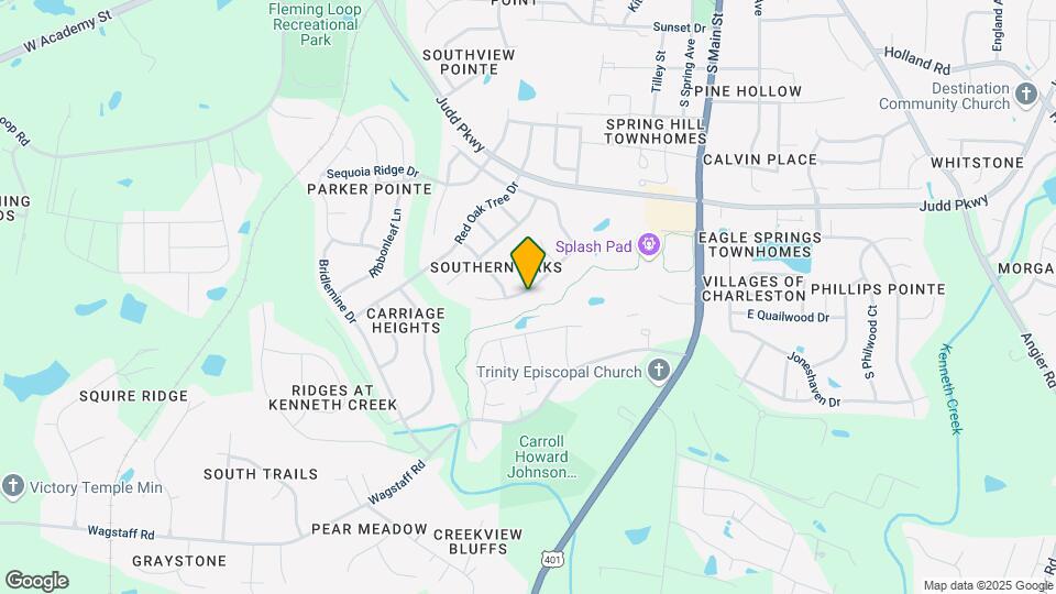 317 Timber Meadow Lake Map and Location Details