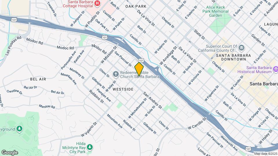 612-614 Mulberry Ave Map and Location Details