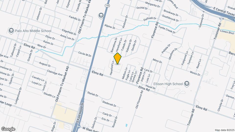 503 Longhorn Cir Map and Location Details