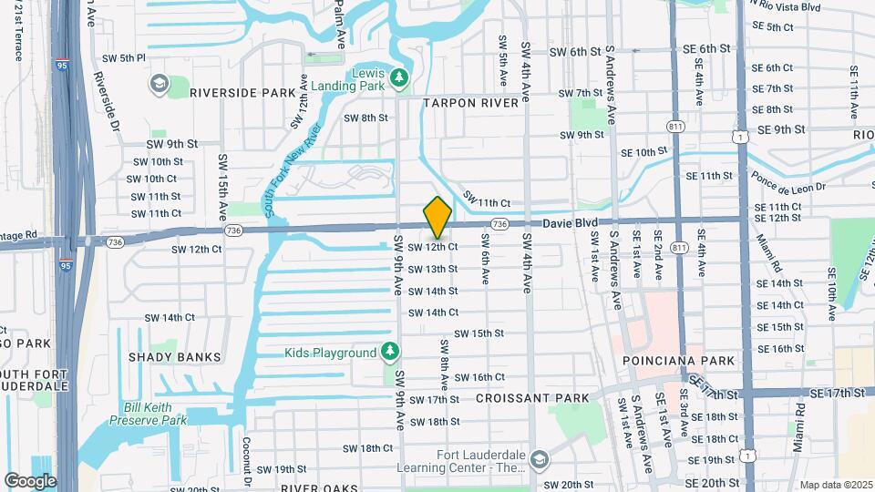 826 SW 12th Ct Map and Location Details