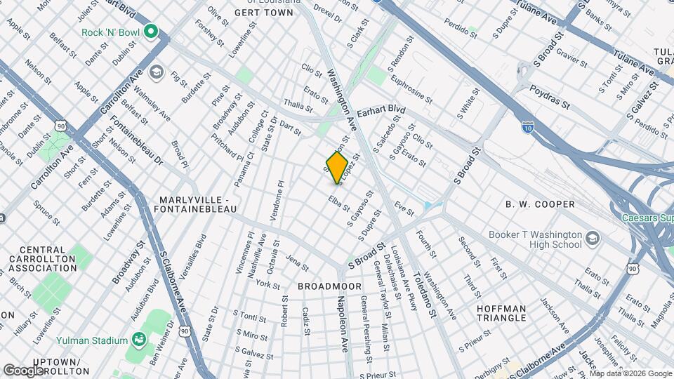 1710 S Lopez St Map and Location Details