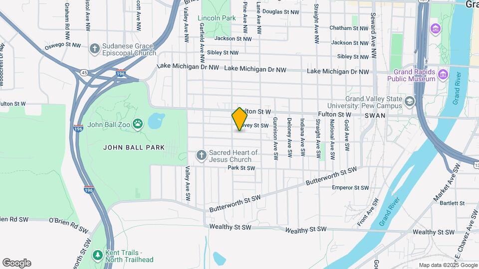 1047 Watson St SW Map and Location Details