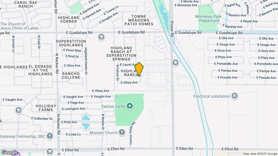 4575 E Campbell Ct Map and Location Details
