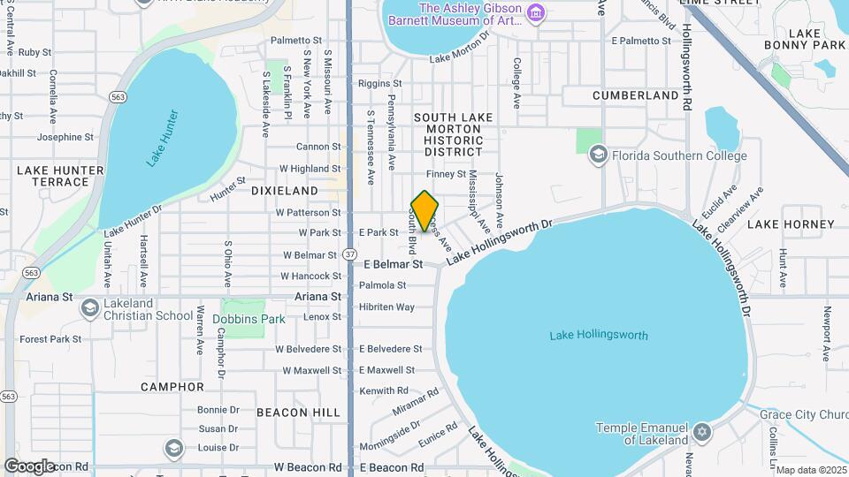 411 E Park St Map and Location Details