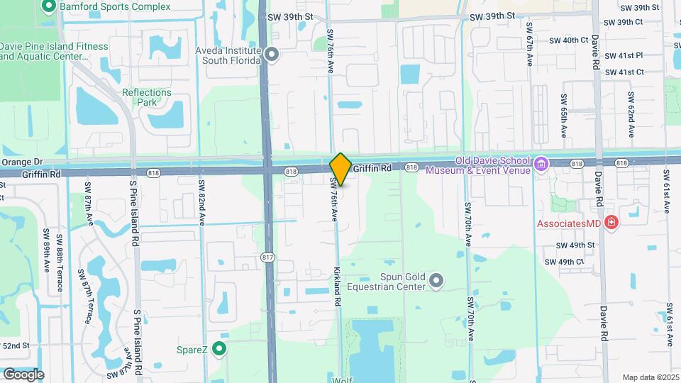 4649 SW 75th Way Map and Location Details
