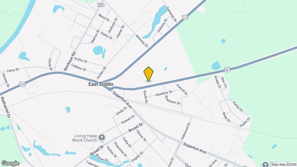 206 Savannah Ave Map and Location Details