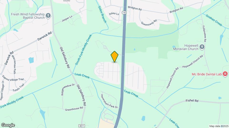 3921 Village Park Ct Map and Location Details