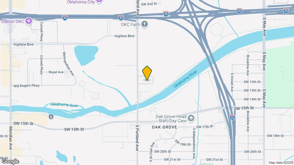 3607 SW 12th St Map and Location Details