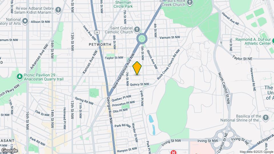 520 Randolph St NW Map and Location Details