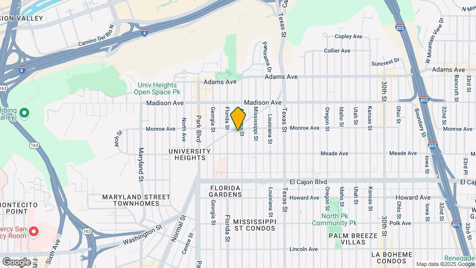 4482 Alabama St Mapa y Detalles de la Ubicación