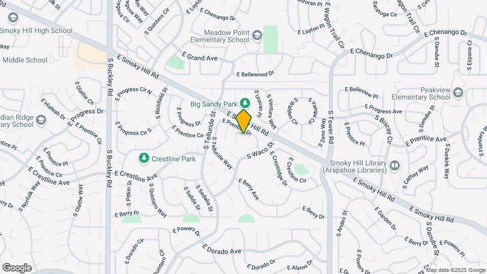 5339 S Uravan Ct Map and Location Details
