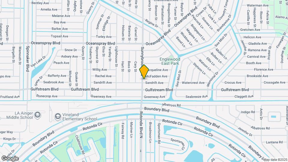 7436 Sunnybrook Blvd Map and Location Details