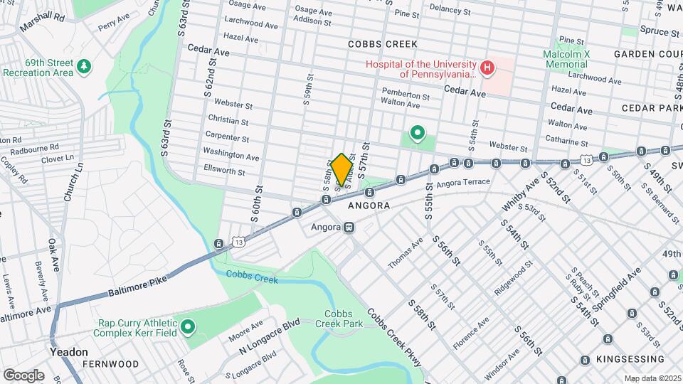 5723 Baltimore Ave Map and Location Details