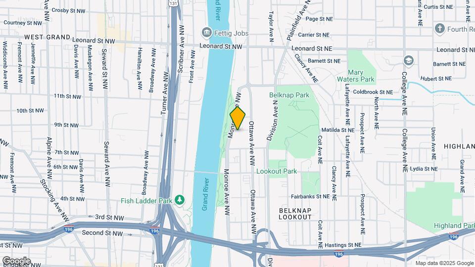 940 Monroe Ave NW Map and Location Details