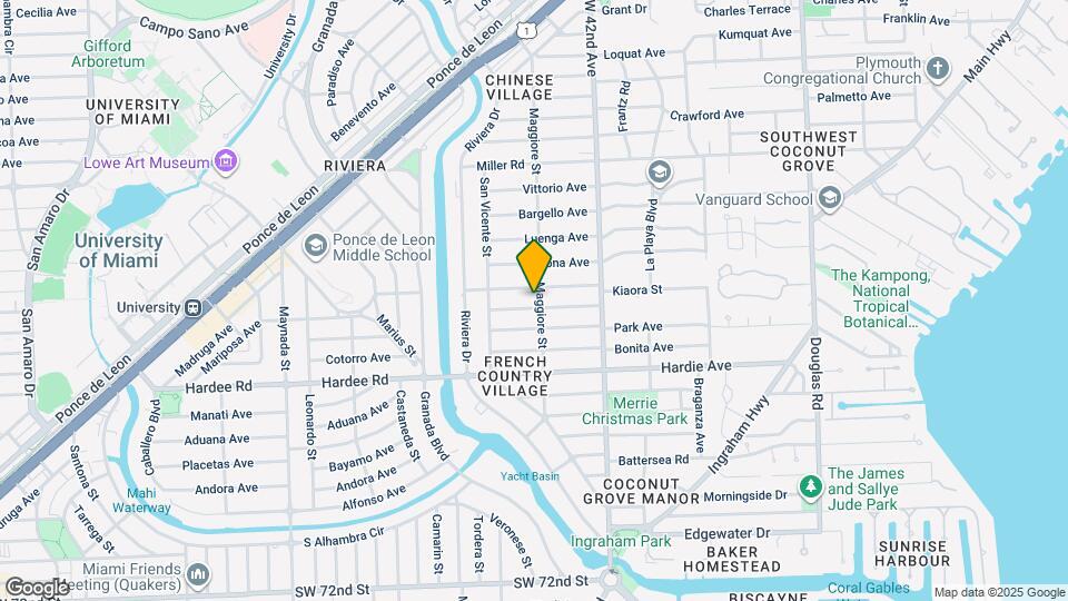 5810 Maggiore St Mapa y Detalles de la Ubicación
