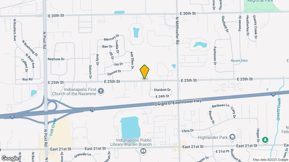 Hickory Grove Apartments Map and Location Details