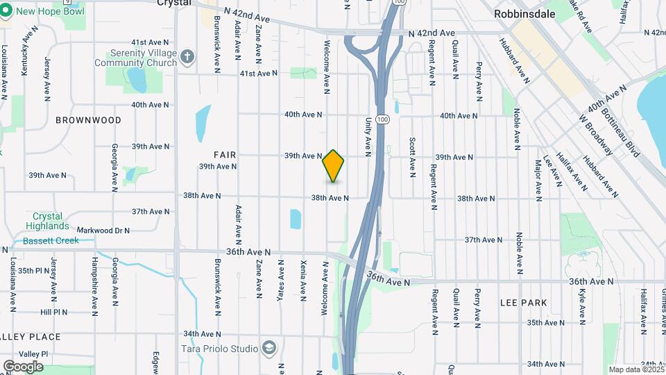 3808 Welcome Ave N Map and Location Details