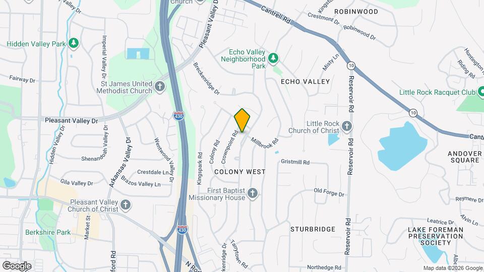 2404 Breckenridge Dr Map and Location Details