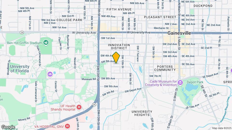 1102 SW 6th Map and Location Details