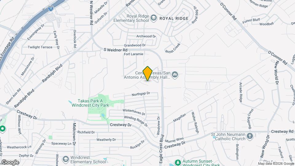 9714 Ceremony Cove Map and Location Details