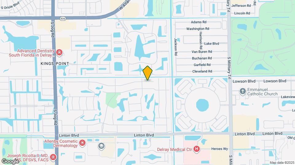 542 Normandy Ln Map and Location Details