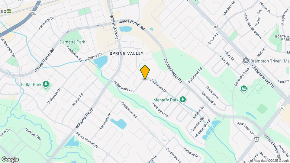 84 Abbotsbury Dr Map and Location Details