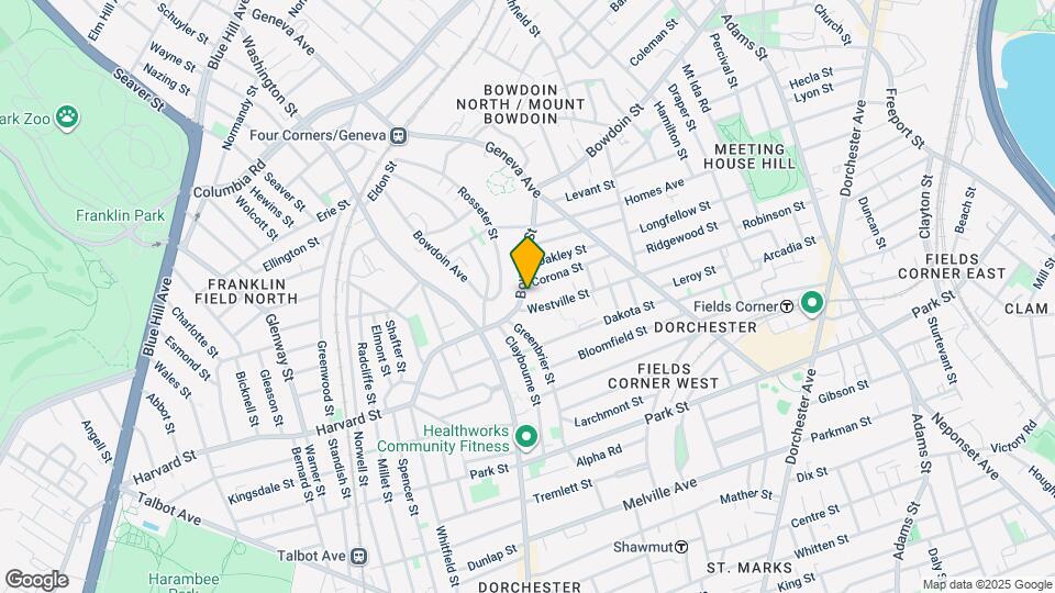 45 Bowdoin St, Unit 2 Map and Location Details
