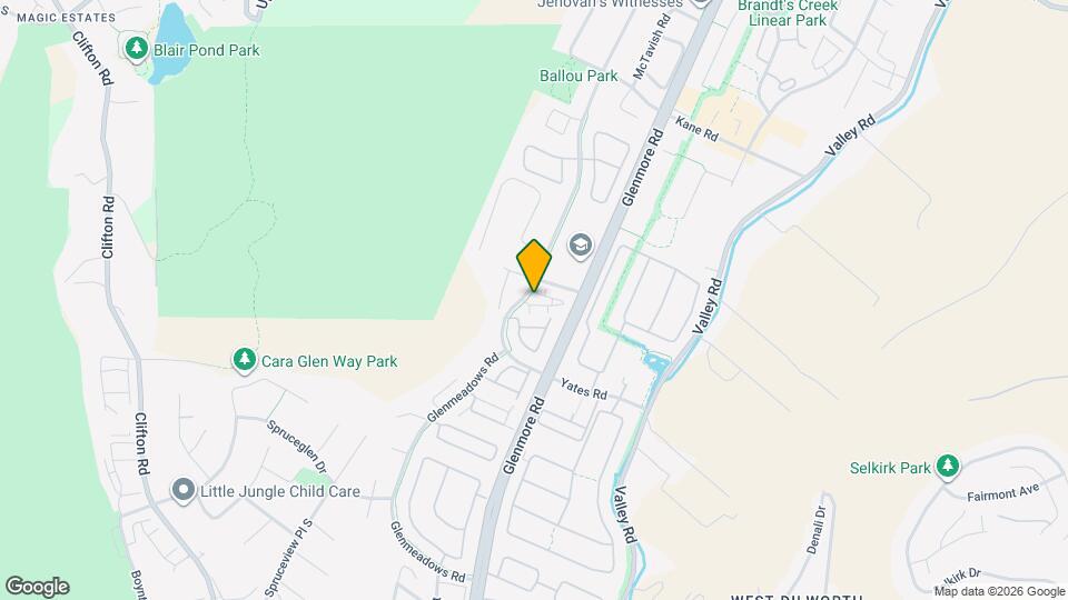 511 Yates Rd Map and Location Details