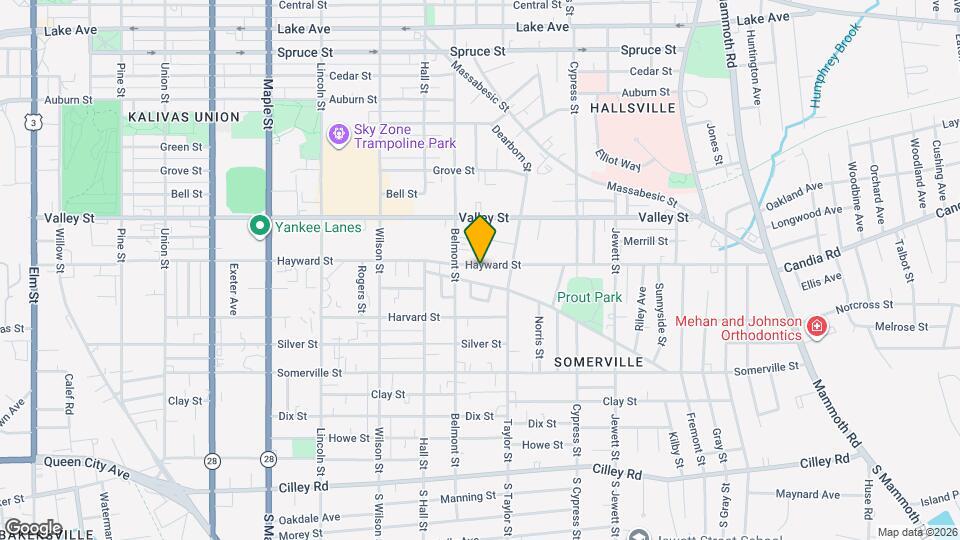 745 Hayward St, Unit Unit 2 Map and Location Details
