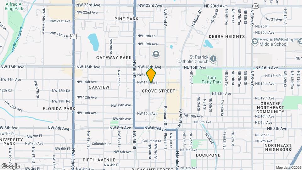 1317 NW 4th St Map and Location Details