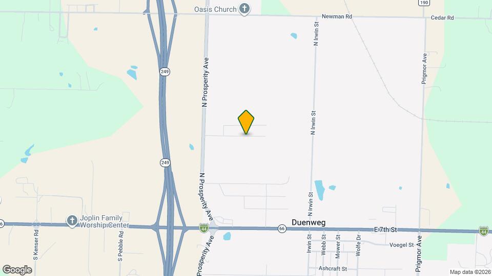 332 Alex Jordan Dr. Map and Location Details