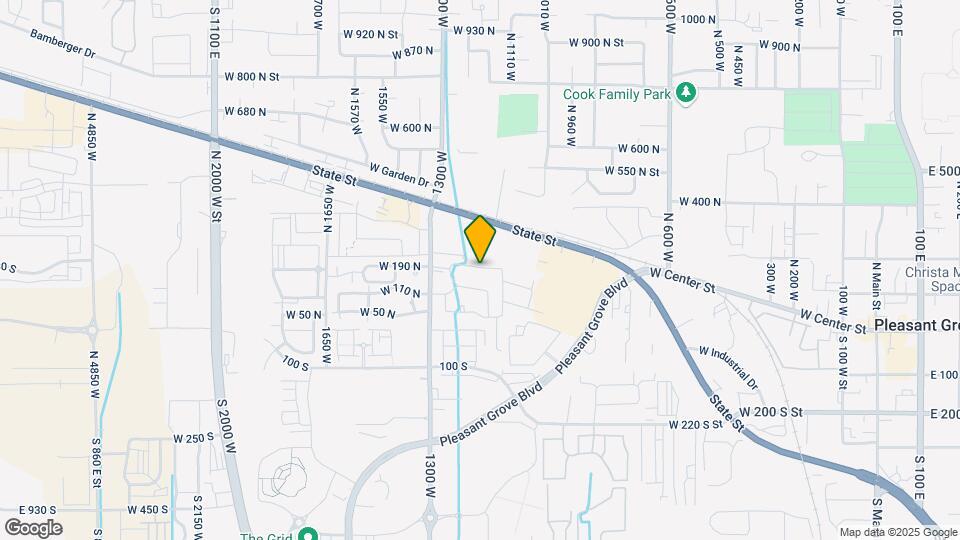 1195 W Dallin Dr, Unit R104 Mapa y Detalles de la Ubicación