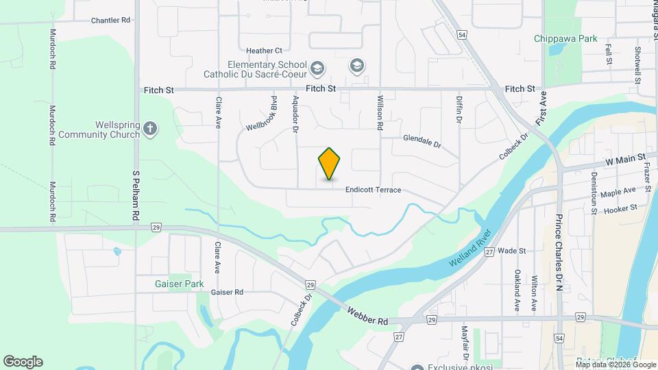 100 Endicott Terrace Map and Location Details