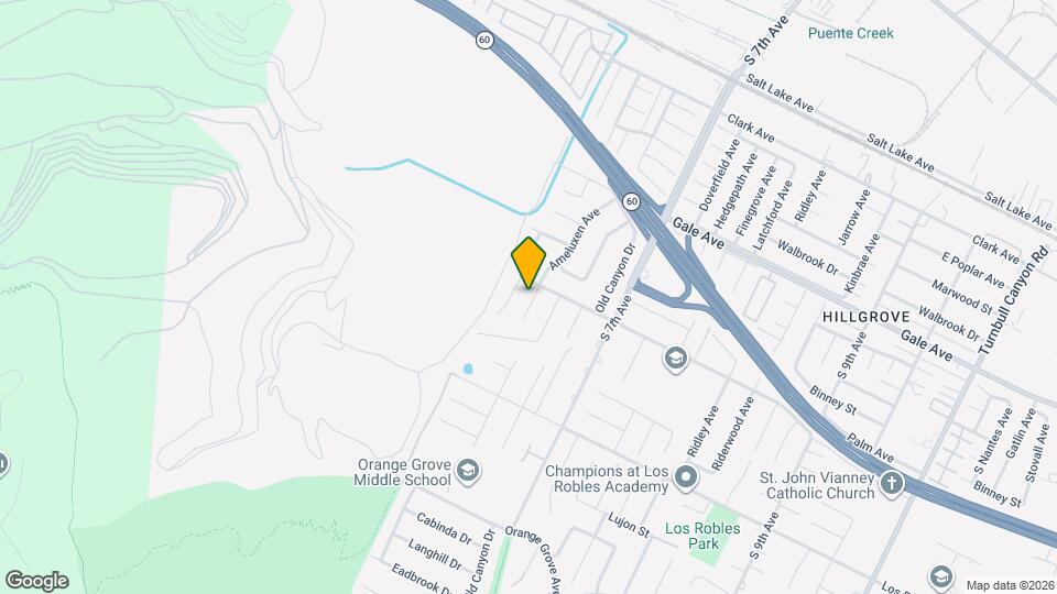 1315 Ameluxen Ave Mapa y Detalles de la Ubicación